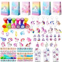 Wypełnienie Piniaty Jednorożca Upominki na Przyjęcia Jednorożca 134szt