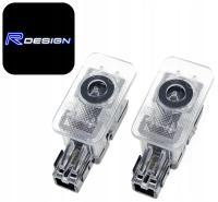 Projektor LED Volvo 2x oświetlenie logo do samochodu