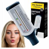 PIKFLOMETR PEF DLA DOROSŁYCH DO POMIARU SZCZYTOWEGO PRZEPŁYWU WYDECHOWEGO