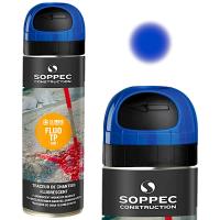 Soppec FLUO TP Spray Farba geodezyjna niebieska