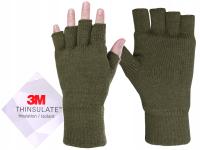 MIL-TEC RĘKAWICE RĘKAWICZKI ZIMOWE 3M BEZ PALCÓW OLIV'E
