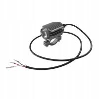 Universal Motorcycle LED Headlight ATV Driving Dual Color Scooter Car Dirt