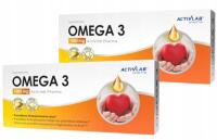 2 x омега 3 Омега-3 1000 мг капсулы 60 шт. пищевая добавка Activlab