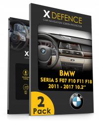 2в1 навигационное защитное стекло для BMW 5 серии F07 F10 F11 F18 2011-2017 10,2