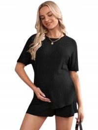 SHEIN KOMPLET CIĄŻOWY SPODENKI Z BLUZKĄ 44 ŁGI