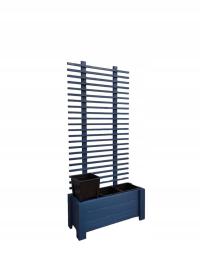 Donica Drewniana z Kratką W3D3+K Lakierowana