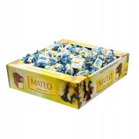 Кокосовые конфеты большая упаковка около 2 кг начинка с кокосовой стружкой Матео