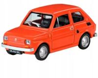 PRL Fiat 126P czerwony