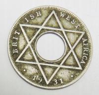 Brytyjska Afryka Zachodnia 1/10 pensa 1931