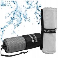 RĘCZNIK SZYBKOSCHNĄCY SPORTOWY Z MIKROFIBRY PLAŻOWY DUŻY KĄPIELOWY NA BASEN