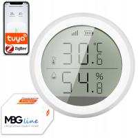 Датчик температуры и влажности ZigBee TUYA LCD Smart Life Home гигрометр