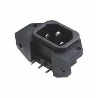 Разъем питания IEC 320 C14 для печатной платы