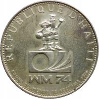 Гаити, 25 gourdes 1973, Чемпионат мира по футболу, St. L-