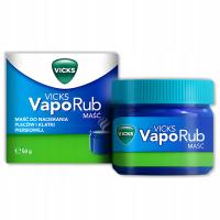 Vicks VapoRub maść do nacierania pleców i klatki piers. PRZEZIĘBIENIE 50g