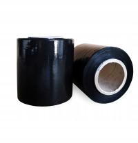 Folia stretch MINI RAP CZARNA 10 cm 0,35 kg otwór w środku 5 cm