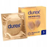 Презервативы DUREX SENSUAL EXTRA LUBRICATED с дополнительной смазкой 3 шт.