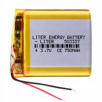Akumulator litowo-polimerowy (Li-Poly) Liter Energy Battery 3,7 V 750 mAh