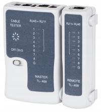 Uniwersalny Tester kabli internetowych komputer monitoring SYGNALIZACJA LED