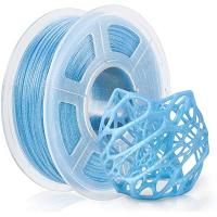 Filament do drukarki 3D PLA twinkling blue niebieski z brokatem SUNLU