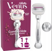 Gillette Venus maszynka damska Pro ComfortGlide Sugarberry + UCHWYT