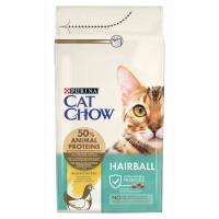 Purina Cat Chow Hairball Sucha Karma Dla Kotów Z Kurczakiem 1,5kg