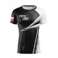 PATOLOGY ФУТБОЛКА RASHGUARD ПОЛЬША ЧЕРНЫЙ