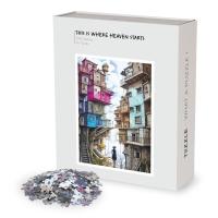 Пазлы для взрослых-Tuzzle - там начинается небо 1000 el. 50x70