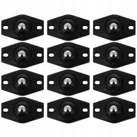 KÓŁKA MEBLOWE MAŁE KÓŁKA OBROTOWE KÓŁKO 12 SZT