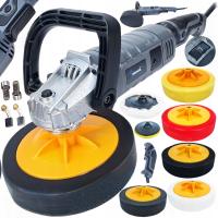 Polerka samochodowa Ondragon 2700 W 180 mm z regulacją obrotów i 4 gąbkami