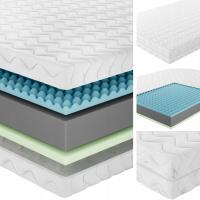 MATERAC 180x200 PIANKOWY - SENPURO MAX COMFORT - TWARDY - H3 / H4