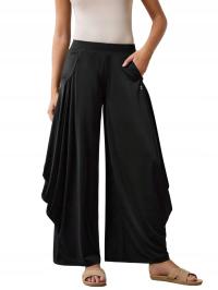 wxm SPODNIE Z SZEROKĄ NOGAWKĄ XL