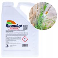 ROUNDUP 360 PLUS ГЛИФОСАТ RANDAP ГЛИФОСАТ ДЛЯ СОРНЯКОВ СОРНЯКОВ 5Л