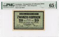 20 Kopiejek 1916 Poznań - PMG 65 EPQ - 2 Max Nota
