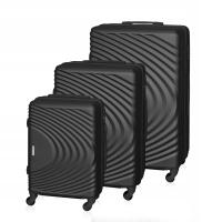 Betlewski набор из 3 дорожных чемоданов для багажа жесткий прочный удобный шифр
