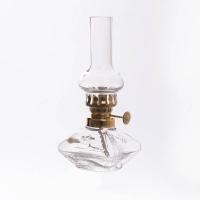 Латунная масляная лампа ln117 прозрачное стекло-h. 150 мм