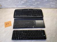 ZESTAW CZTERECH KLAWIATUR BEZPRZEWODOWYCH (21)