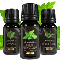 OLEJKI ETERYCZNE DO NAWILŻACZA ZESTAW ZDROWOTNY
