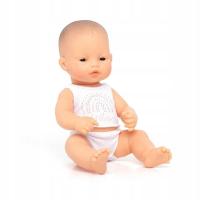 LALKA BOBAS lalka chłopiec lalka anatomiczna AZJATA 32 cm MINILAND