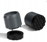 WYSOKIE NÓŻKI PODKŁADKI ANTYWIBRACYJNE DO PRALKI SUSZARK GUMOWE 4SZT SZARE