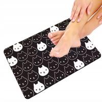 ДИАТОМИТОВЫЙ КОВРИК, БЫСТРОСОХНУЩИЙ АБСОРБИРУЮЩИЙ КОВРИК ДЛЯ ВАННОЙ КОМНАТЫ, НЕСКОЛЬЗЯЩИЙ