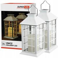2x Солнечный Светильник светодиодный фонарь фонарь датчик Сумерек СВ. 10 000 часов