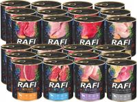 RAFI Mokra karma dla psa MIX smaków 24x 800g