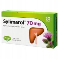 Sylimarol na wątrobę niestrawność 70 mg 30 drażetek