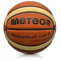 Piłka do koszykówki Meteor Cellular r. 5 kosza