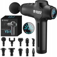 Массажный пистолет массажер для спины тела ног шеи ног 10 наконечников 120Вт