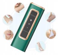 DEPILATOR LASEROWY IPL Z FUNKCJĄ CHŁODZENIA I ZAMYKANIA NACZYNEK