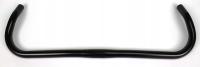 Руль изогнутый угол черный 25, 4x550mm, 35000