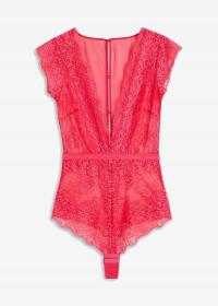 RÓŻOWE BODY KORONKOWE lpb