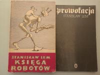 Księga robotów. Prowokacja - Lem Stanisław - Iskry Warszawa - wyd. I 1961 r