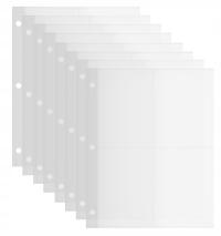 Koszulki na karty kolekcjonerskie 50szt. przezroczyste koszulki, A4